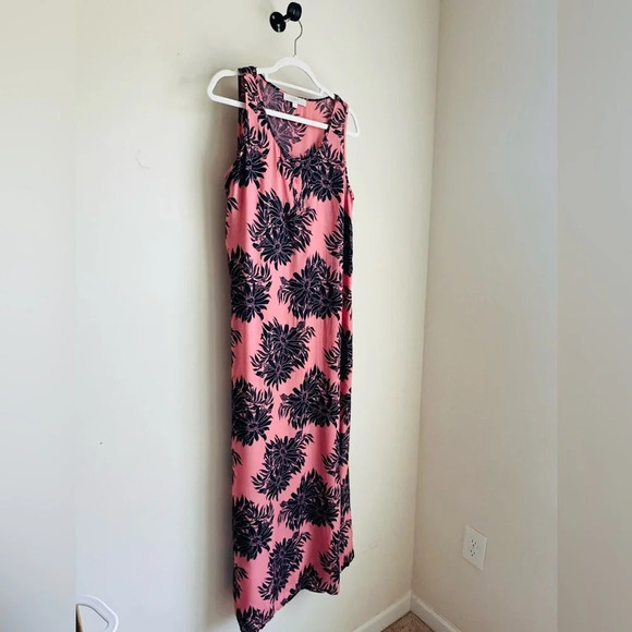 LOFT Sleeveless Maxi Dress - Size Medium - Picture 4 of 12